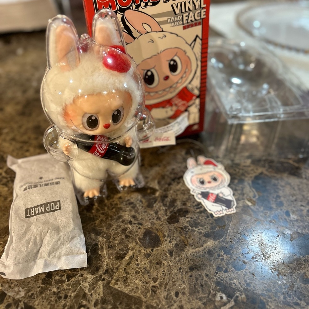 PopMart Labubu Coca-Cola 100% Authentic Receipt included